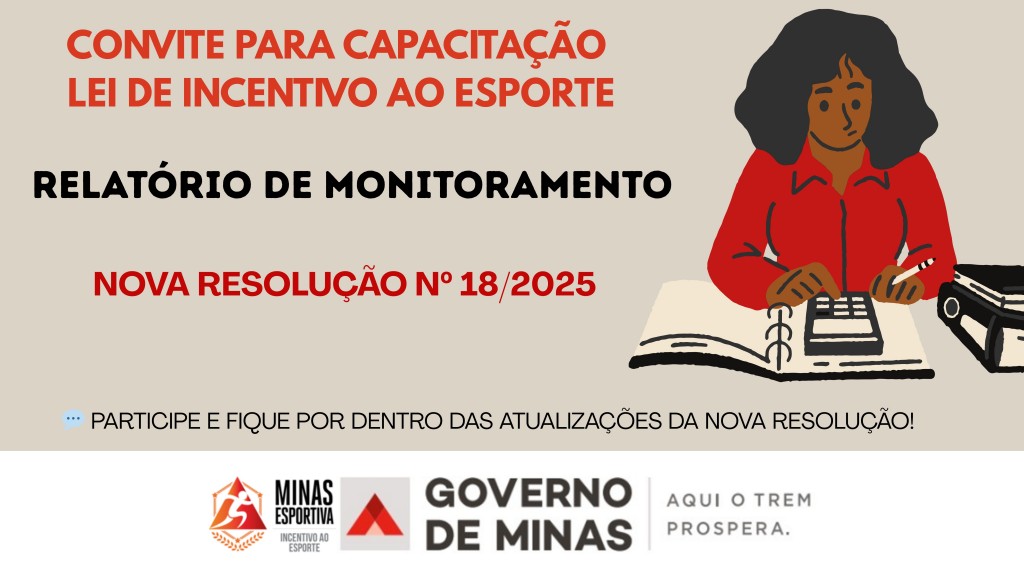 Convite capacitação - Lei de Incentivo ao Esporte