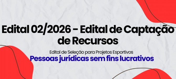 SEDESE publica Edital SEDESE/SUBESP nº 02/2026 para seleção de projetos esportivos em Minas Gerais